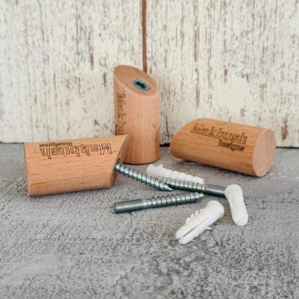 Custom Beech Wood Wall Hooks: Personalized Natural Decor - Image 6